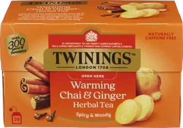 Twinings Warming Chai & Ginger 20bg