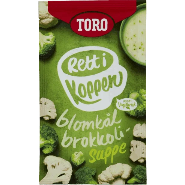 Blomkål- Og Brokkolisuppe 12 Stk Rett I Koppen