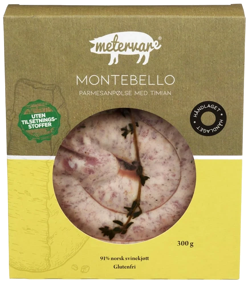 Montebello rå ostepølse