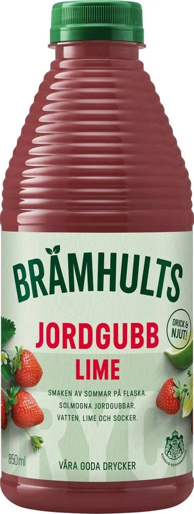 Dryck Jordgubb & Lime