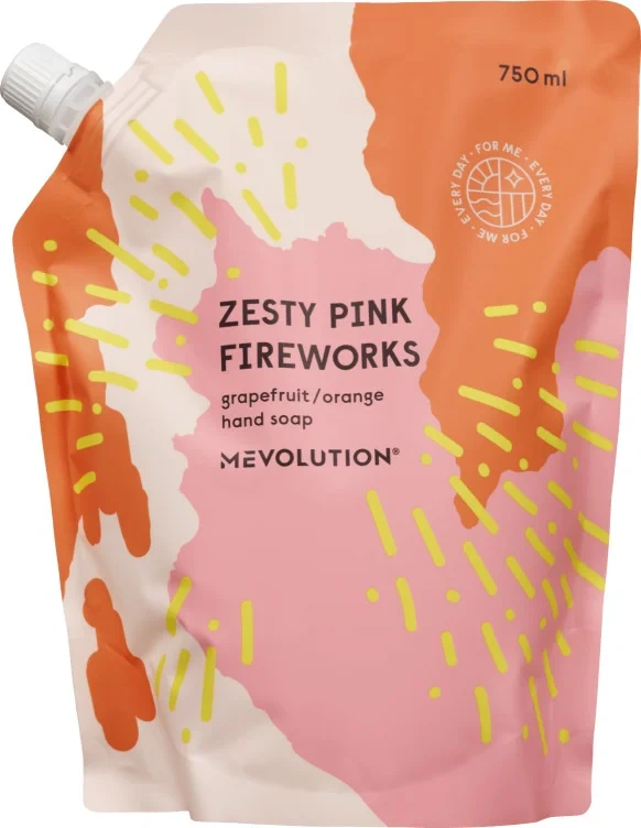 Håndsåpe Zesty Pink 750ml Mevolution