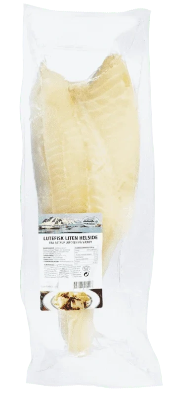Astrup Lofoten Lutefisk Helside ca 790g