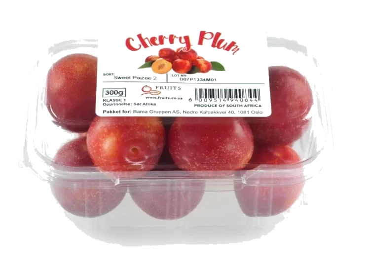 Plommer Cherry 300g kurv