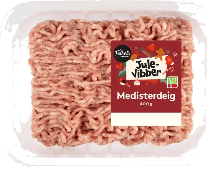Medisterdeig Folkets Julevibber 400g