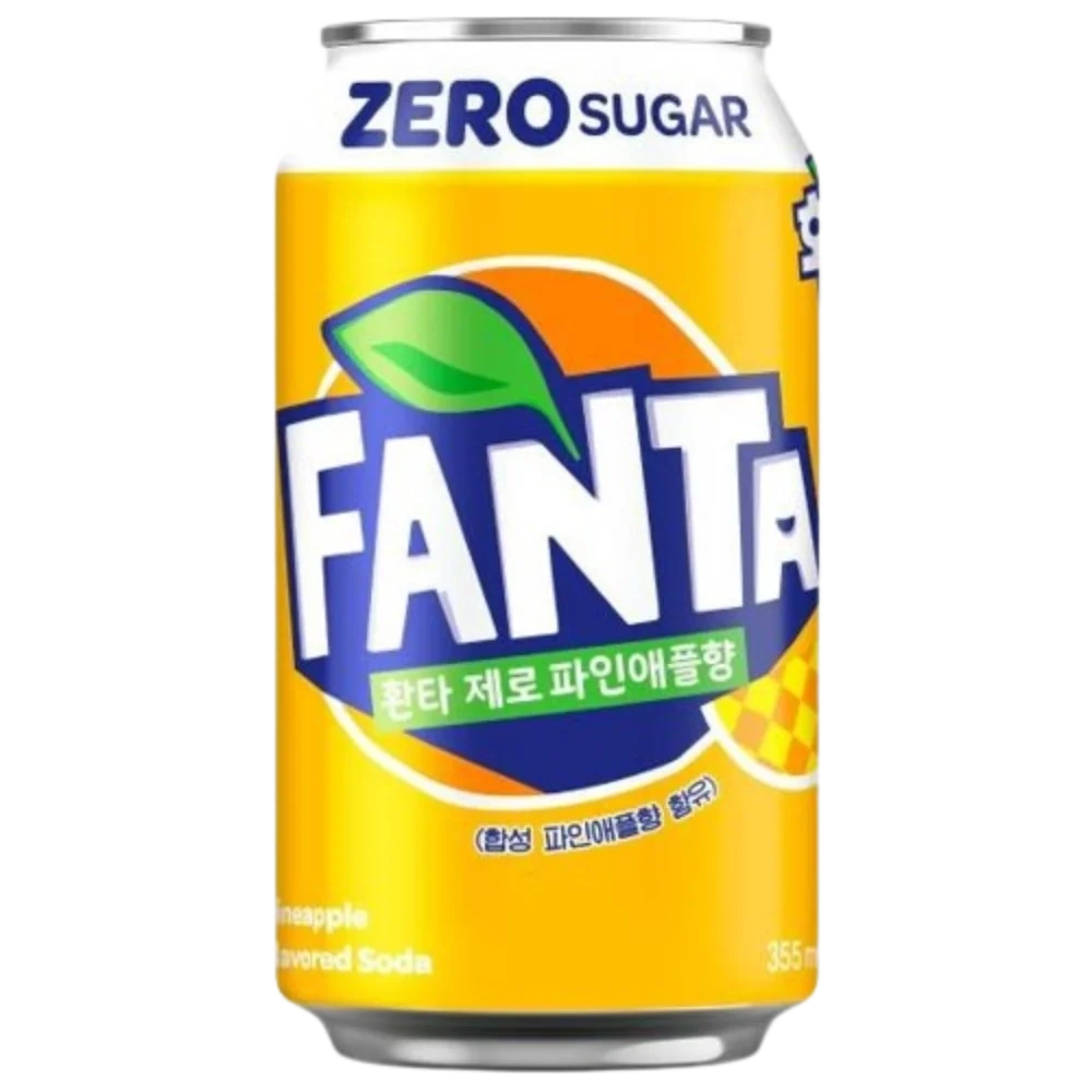 Fanta pineapple zero korea