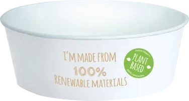 Miljøvennlig Matbeger 750ml i 100% Plantebasert Materiale