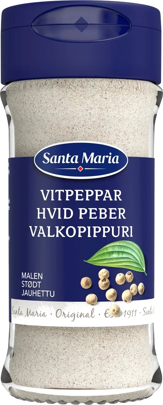 Vitpeppar Malen