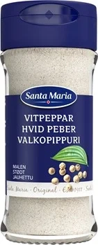 Hvit pepper malt 35g