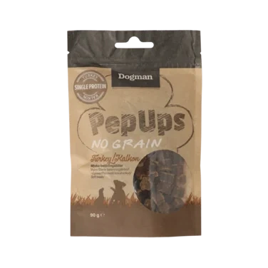 Pep Ups No Grain Kalkon 90g