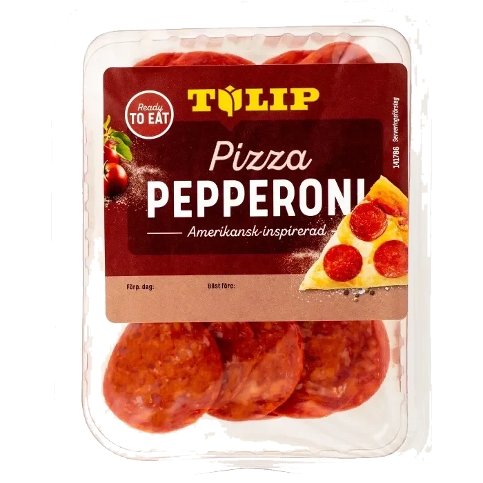 Pizzapepperoni 100g Tulip