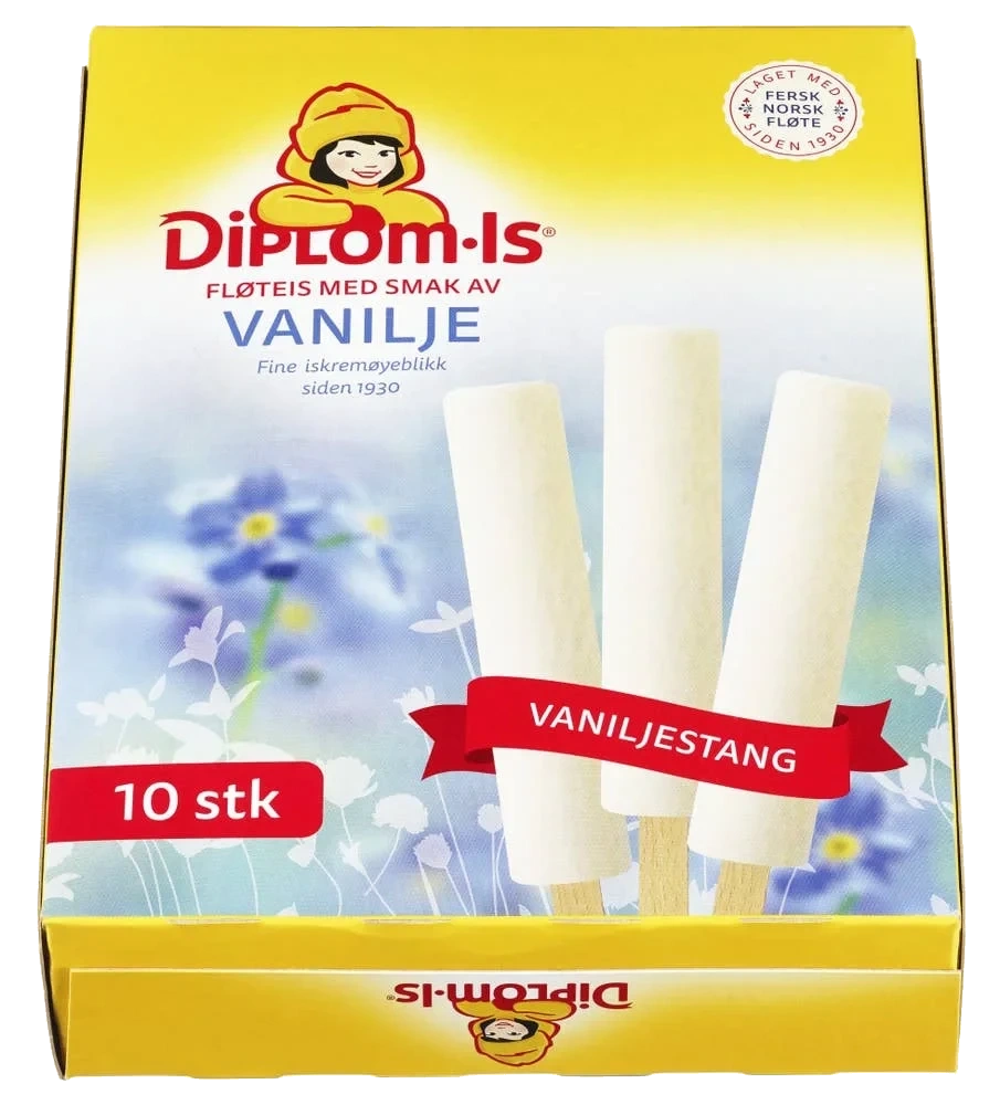 Vaniljestang pinneis