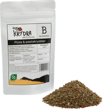 Pizzakrydder, 50gr Økologisk Krydra