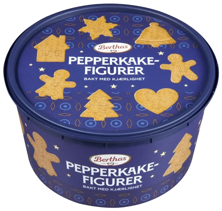 Pepperkakefigurer 375g Berthas