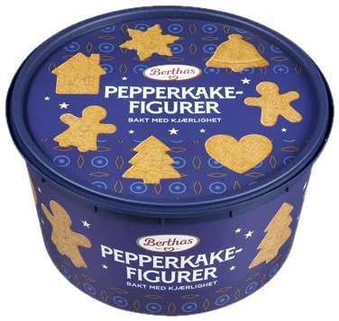 Pepperkakefigurer 375g Berthas