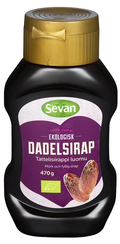 Økologisk daddelsirup