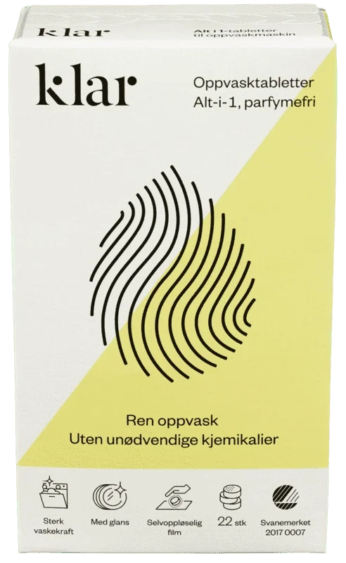 Oppvasktabletter Klar