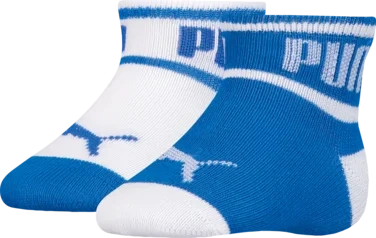 Puma 2pk Mini Wording Sock Blå 23/26