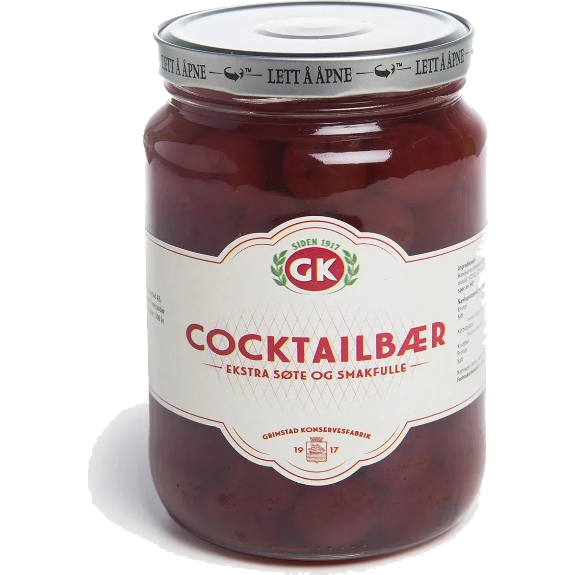 Coctailbær Røde 530G