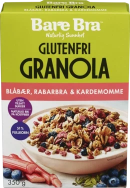 Supergranola glutenfri 350g Bare Bra