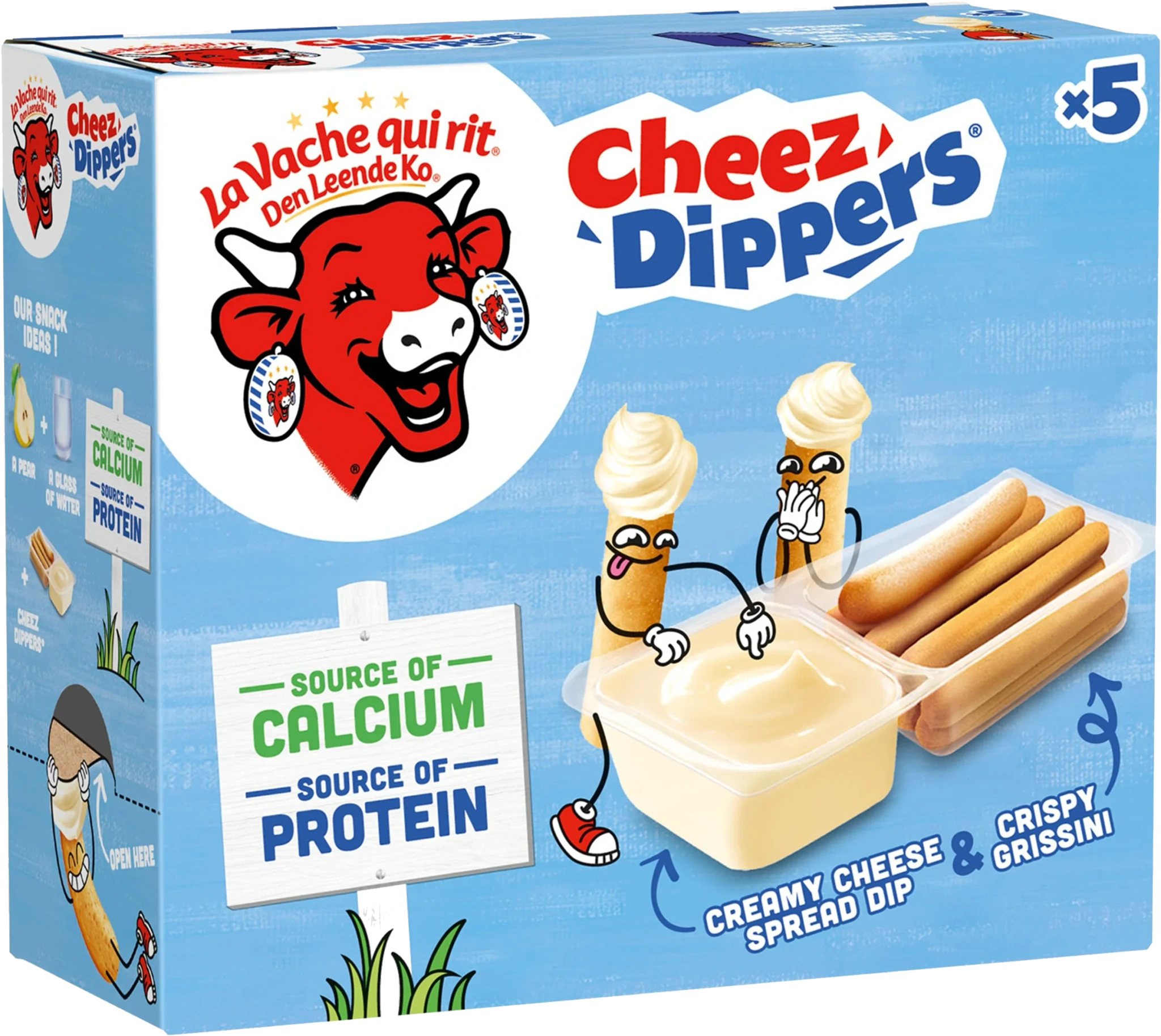 Mjukost Cheez Dippers 5-pack