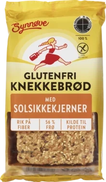 Synnøve Glutenfri Knekkebrød Solsikkekjerner 170g