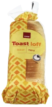 Coop Toast Loff Skåret 750g