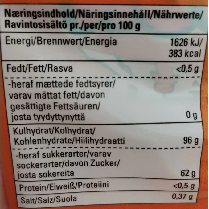Syrliga Karameller