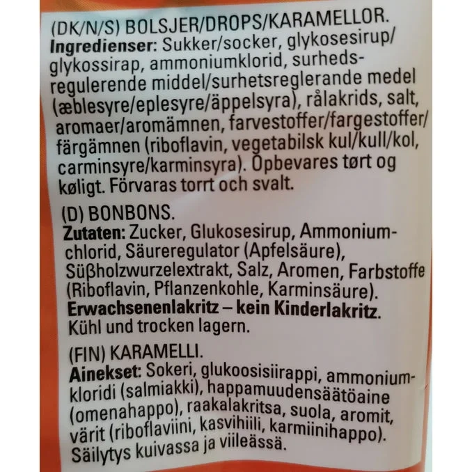 Syrliga Karameller