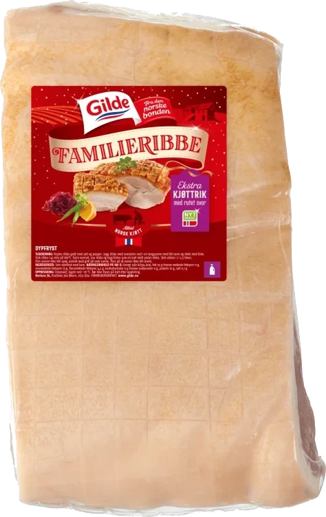 Familieribbe Stk Forhånds 3,2kg Fr Pk