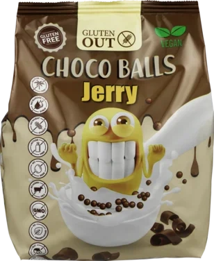 Choco Balls Gl.Fri 375g Jerry