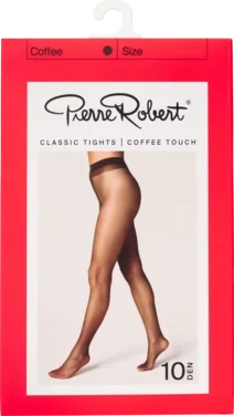 Tights 10 Den Coffee 36-40 Pierre Robert