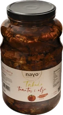 Soltørkede Tomater i Olje, Halvkuttede 2650g