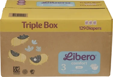 Libero Comfort 3 Triple Box 129stk