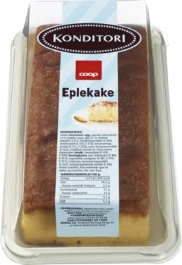 Coop Eplekake 400g