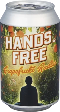 Handsfree Grapefrukt Radler 0,5% 330 ml Alkohol Fritt