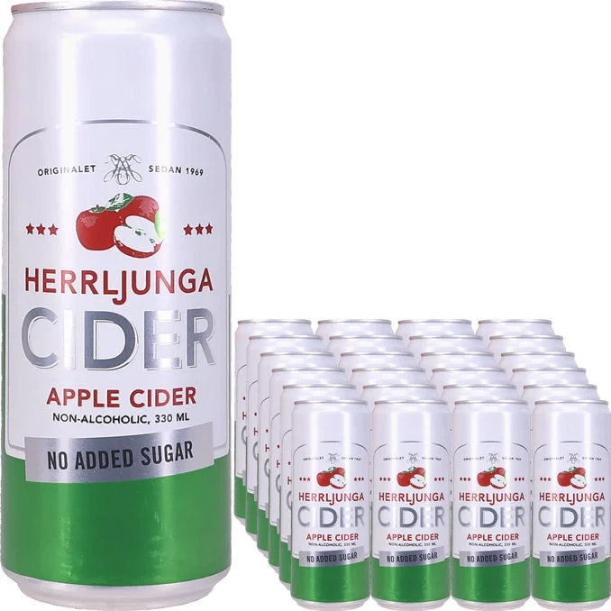 Alkoholfri Äppelcider 24-pack