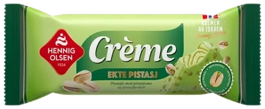 Creme Pistasj Fløteis 110ml Hennig-Olsen