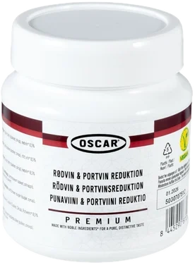 Rødvin-Og Portvinsreduksjon 580g Oscar 
