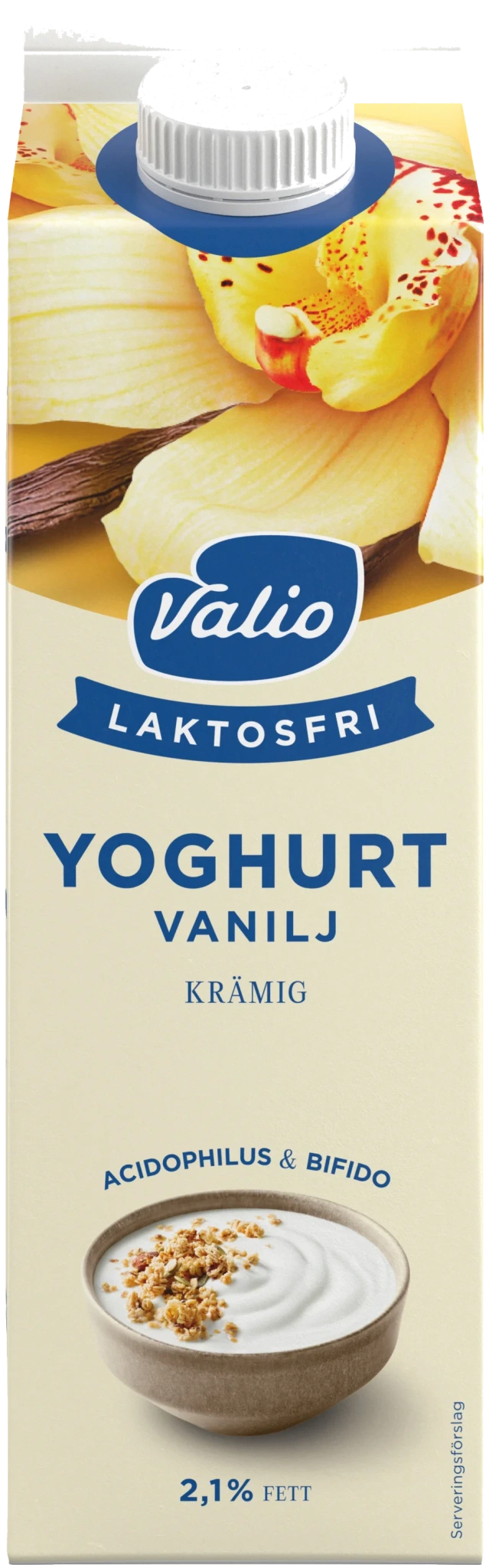 Laktosfri Yoghurt Vanilj 2,1%