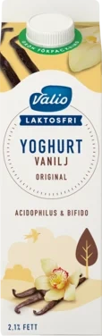 Laktosfri Yoghurt Vanilj 2,1%