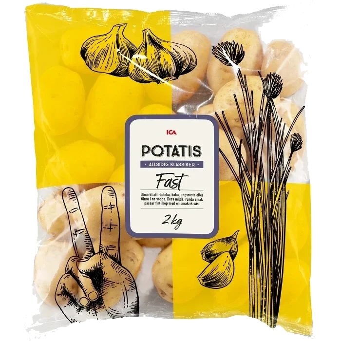 Potatis Fast 2kg Klass 1 ICA