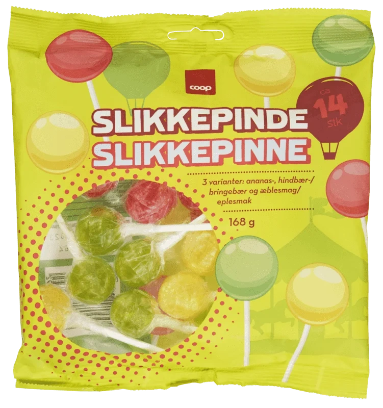 Coop Slikkepinne 168g