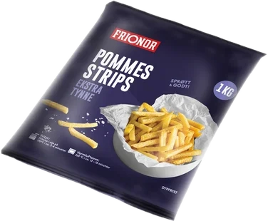 Pommes Strips 1kg Frionor