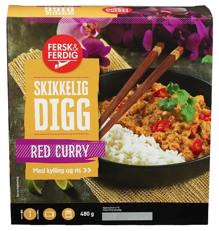 Red Curry 480g Fersk&Ferdig
