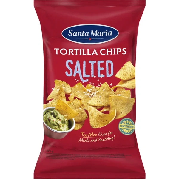 Tortilla Chips Salt 475g Santa Maria
