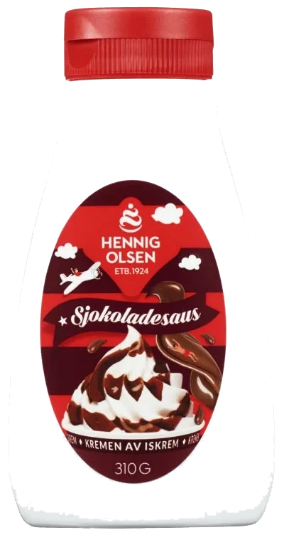Sjokoladesaus 310g Hennig-Olsen
