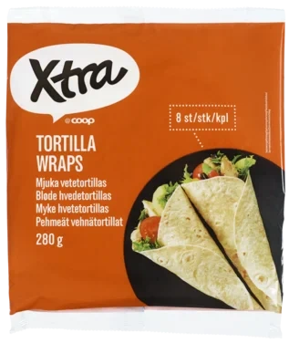 Tortilla Wraps, 20 Cm (8 Pcs)