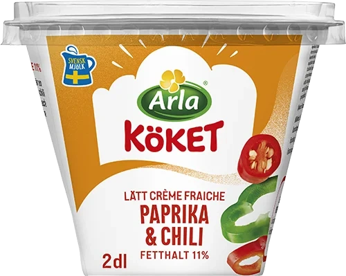 Lätt crème fraiche paprika / chili 11%