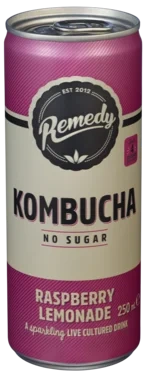 Kombucha Raspberry Lemonade