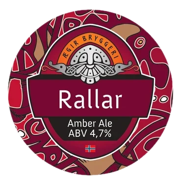 Ægir Rallar Amber Ale 4,7% 20l Keykeg
